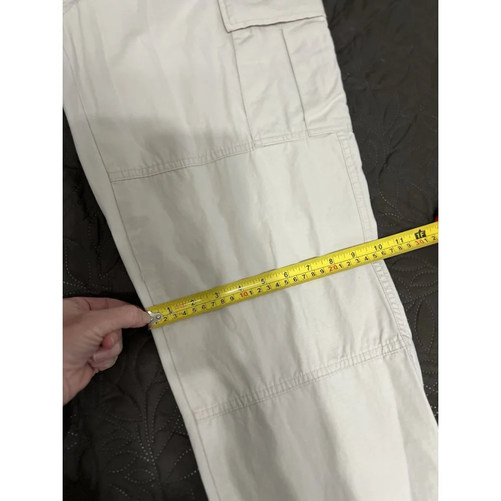 Banana Republic Cargo Pant Utility Khaki‎ Men’s 33R Vintage Y2K 90s